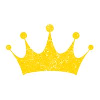 Icona di vettore della corona reale