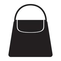 le donne borsa moda silhouette logo simbolo icona illustrazione grafica vettoriale