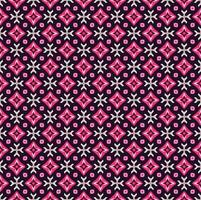 struttura e modello senza cuciture di colore rosa, bianco e nero. multicolore. disegno grafico ornamentale colorato. vettore