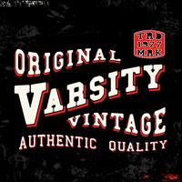 Timbro vintage Varsity vettore