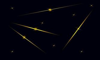 i triangoli blu astratti del poligono modellano lo sfondo con la linea dorata e lo stile di lusso dell'effetto luminoso. illustrazione disegno vettoriale concetto di tecnologia digitale.