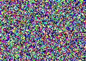 pixel noise tv. errore VHS analogico. modello senza cuciture effetto rumore. vettore