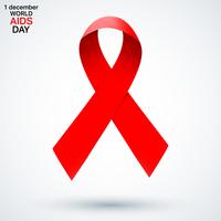 Simbolo del nastro AIDS vettore
