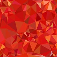 Sfondo rosso mosaico poligonale, modelli di design creativo vettore