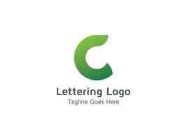 creativo lettera c logo design template abstract vector pro gratuito