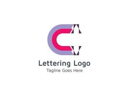 lettera c logo astratto design branding icona illustrazione vettoriale modello pro gratuito