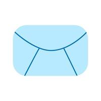 icona e-mail. illustrazione grafica vettoriale piatta simbolo di posta