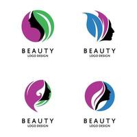 illustrazione vettoriale di bellezza logo design