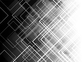 Strati quadrati diagonali monocromatici con sfondo astratto. vettore