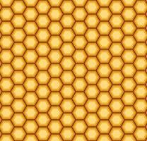 Reticolo senza giunte dei pettini del miele di vettore arancione. struttura a nido d'ape, sfondo vettoriale esagonale a pettine al miele