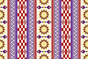 geometrico etnico orientale tradizionale pattern.figure ricamo tribale style.design per carta da parati, abbigliamento, confezionamento, tessuto, illustrazione vettoriale