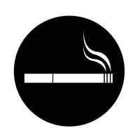 Icona della sigaretta vettore