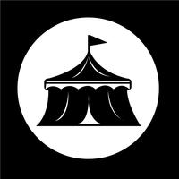 icona del circo vettore
