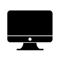 Icona del desktop computer vettore