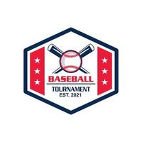 logo di baseball, vettore di logo sportivo
