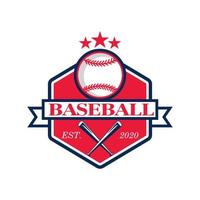 vettore di baseball, vettore di logo sportivo