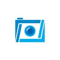 logo della fotocamera digitale, logo della tecnologia vettore