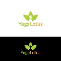 Logo design Yoga vettore