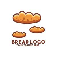 logo del pane moderno concept design vettore