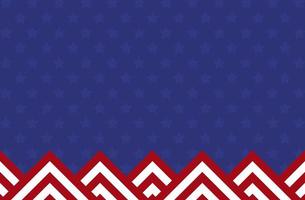 sfondo astratto con elementi della bandiera americana nei colori rosso e blu vettore