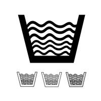lavanderia icona simbolo vettoriale