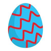 icona del vettore dell'uovo di Pasqua che può facilmente modificare o modificare