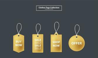 vendita moderna adesivi tag collezione colorata piatto distintivo set vettore banner shopping clipart etichetta