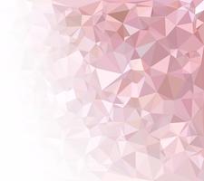 Sfondo di mosaico poligonale rosa, modelli di design creativo vettore