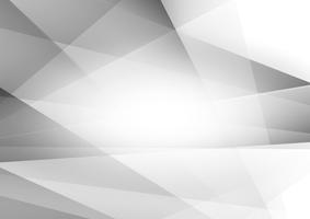 Fondo grigio e bianco geometrico astratto, illustrazione eps10 di vettore
