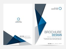Modello di layout di brochure, copertina di sfondo