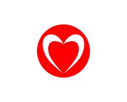 Amore Logo e simboli Vector Template icone app