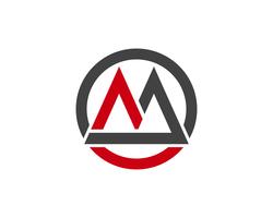 Icona della lettera M Logo vettoriale modello di business,