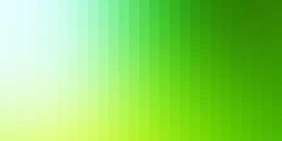 sfondo vettoriale verde chiaro, giallo con rettangoli.