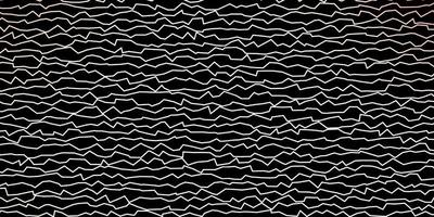 sfondo vettoriale arancione scuro con linee piegate.