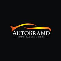 modello di Logo di vettore automobilistico di auto di lusso