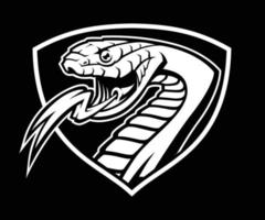 logo mascotte serpente vettore