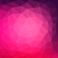 sfondo grafico multicolore viola, rosa geometriche sgualcite triangolare basso poli stile gradienti illustrazione. Vector design poligonale per il tuo business.