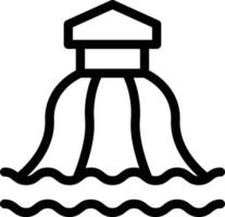 illustrazione vettoriale aqua su uno sfondo. simboli di qualità premium. icone vettoriali per il concetto o la progettazione grafica.