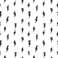 Modello senza cuciture di lightning bolt. Grunge colpire ornamentale backgr vettore