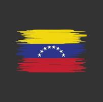 pennellata bandiera venezuela, bandiera nazionale vettore