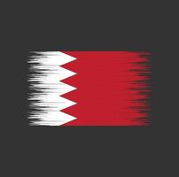 pennellata bandiera bahrain, bandiera nazionale vettore