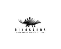 logo del dinosauro. sagoma di dinosauro. logo di dinosauro mezzitoni