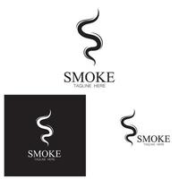 illustrazione del logo dell'icona del vapore di fumo isolata su sfondo bianco icone di vaporizzazione dell'aroma. odora l'icona della linea vettoriale aroma caldo puzza o simboli di vapore di cottura che odorano o vapori