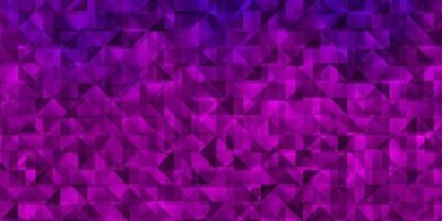 sfondo vettoriale viola chiaro con stile poligonale.