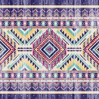 nativo americano indiano ornamento modello geometrico etnico tessile tessitura tribale azteco modello navajo messicano tessuto senza cuciture vettore decorazione moda