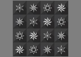 Seamless Star Pattern Vector