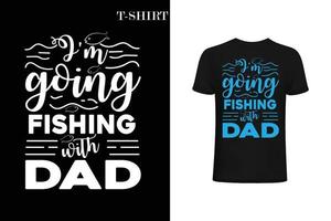 design t-shirt da pesca. design t-shirt con citazioni di pesca. vettore