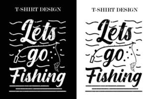 design t-shirt da pesca. design t-shirt con citazioni di pesca. vettore