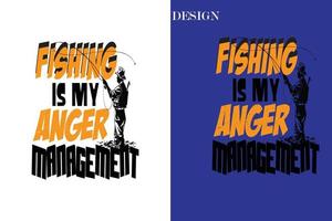 design t-shirt da pesca. design t-shirt con citazioni di pesca. vettore