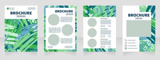 illustrazioni di libri artisti design brochure in bianco vettore